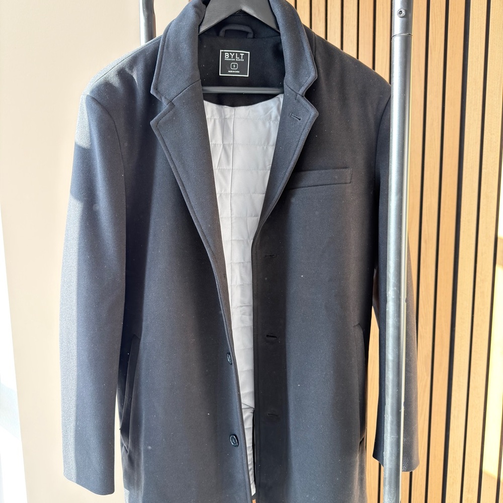 BYLT Black Overcoat